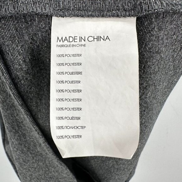 Club Monaco Krishel Gray Jersey Knit Sleeveless Wrap Pullover Small Dress - Picture 4 of 7